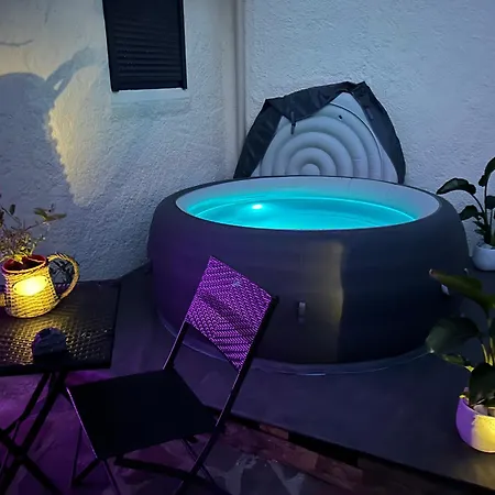 Petit Havre De Paix Avec Jacuzzi Luxe & Jardin Privatif Zen