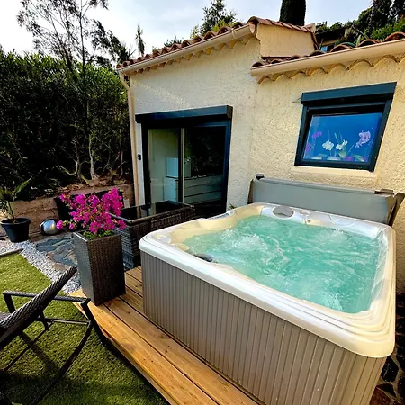 Petit Havre De Paix Avec Jacuzzi Luxe & Jardin Privatif Zen Quarto em Acomodações Particulares *