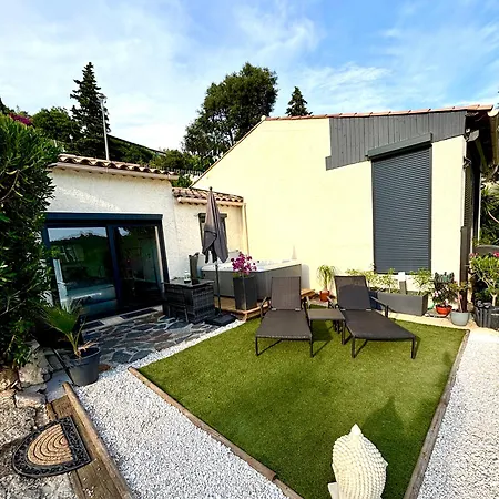 Petit Havre De Paix Avec Jacuzzi Luxe & Jardin Privatif Zen Quarto em Acomodações Particulares